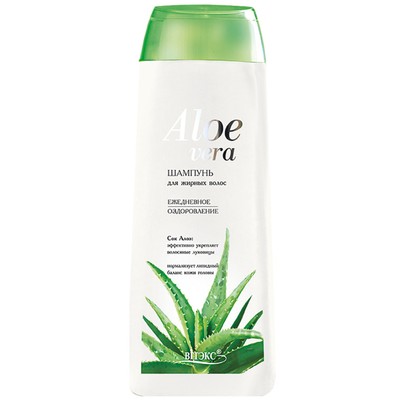 Витэкс Aloe vera Шампунь для жирных волос «Ежедневное оздоровление»  500мл