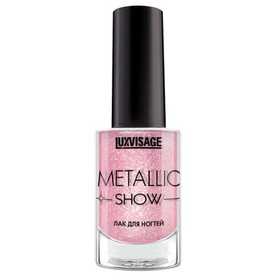 LUX visage Metallic show Лак для ногтей 305 ЛИЛОВОЕ ЗОЛОТО