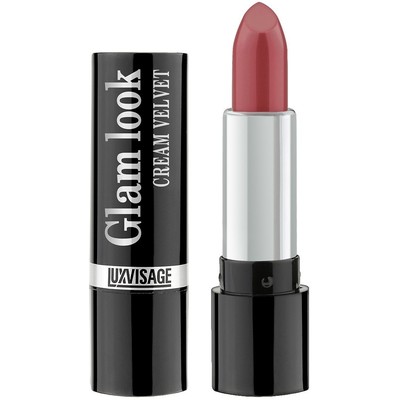LUX visage Glam look Помада для губ кремовая cream velvet 316 ягодное парфе