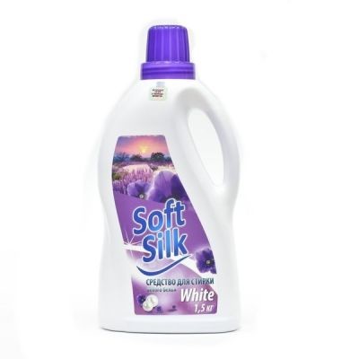 РОМАКС  Soft Silk Средство для стирки жидкое для белого белья 1,5л