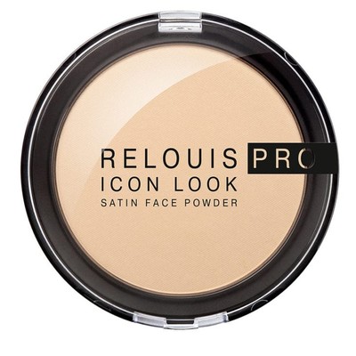 Relouis PRO Пудра компактная Icon Look Satin Face Powder тон 01