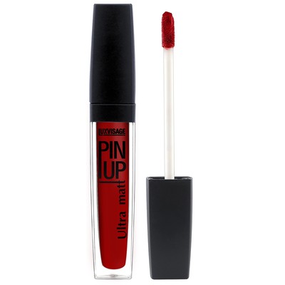 LUX visage PIN UP Ultra matt Блеск для губ матовый тон 30 RED SALSA