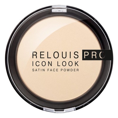 Relouis PRO Пудра компактная Icon Look Satin Face Powder тон 00