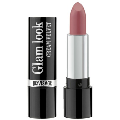 LUX visage Glam look Помада губная кремовая cream velvet 329 Пряная карамель