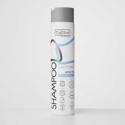 Tashe professional Fresh & Detox  Шампунь бессульфатный 300мл