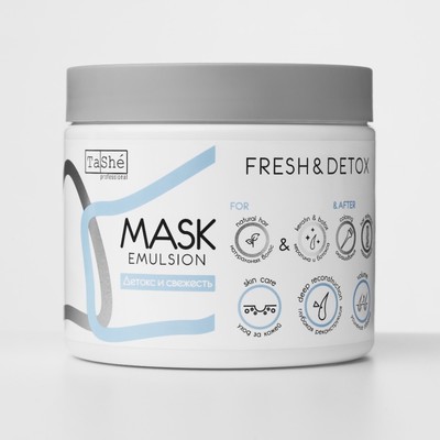 Tashe professional Fresh & Detox Маска-детокс для волос 500мл