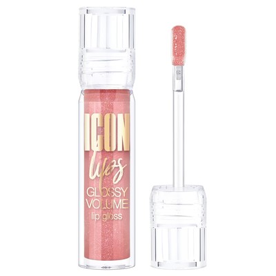 LUX visage ICON lips glossy volume  Блеск для губ с эффектом объема 503 Nude Rose