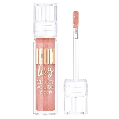 LUX visage ICON lips glossy volume  Блеск для губ с эффектом объема 504 Dusty Rose