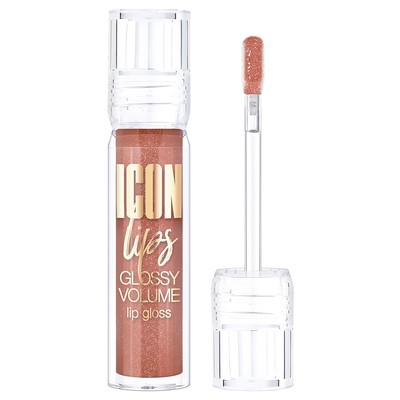 LUX visage ICON lips glossy volume Блеск для губ с эффектом объема ICON lips glossy volume 506 Ice Taupe