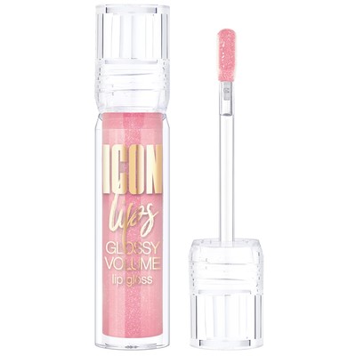 LUX visage ICON lips glossy volume  Блеск для губ с эффектом объема 508 Lilac Pink