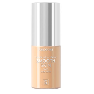 Relouis  Крем тональный увлажняющий Smooth Skin с алоэ вера тон 03 золотистый бежевый