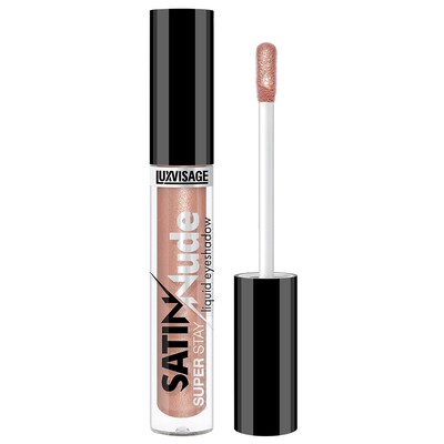 LUX visage SATIN NUDE SUPER STAY  Жидкие тени для век 204 Sunny Beige
