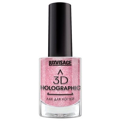 LUX visage 3D holographic  Лак для ногтей тон 716 сияющий алмаз