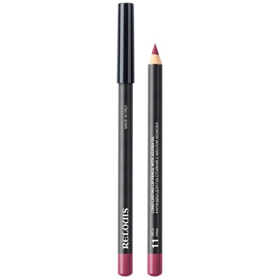 Relouis  Карандаш для губ стойкий с маслом жожоба 11 rich pink