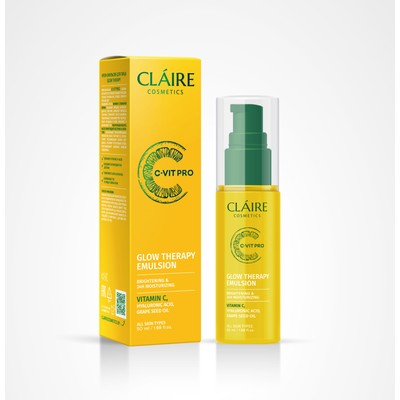 Dilis CLAIRE C-VIT PRO Крем-эмульсия для лица GLOW THERAPY 50 мл