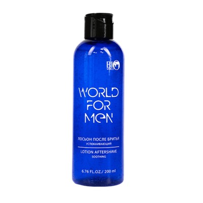BIO WORLD FOR MEN Лосьон после бритья Успокаивающий, 200 мл