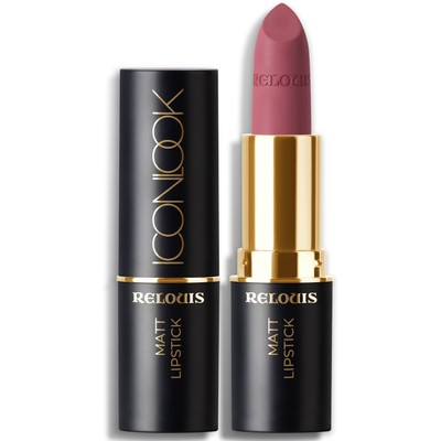Relouis Icon Look  Помада губная матовая тон 07 Rose Addict