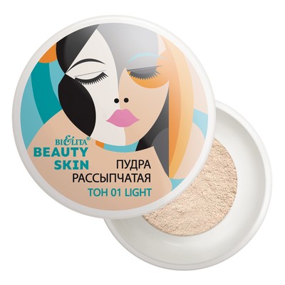 Белита Beauty Skin Пудра для лица рассыпчатая тон 01 light