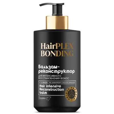 Белита-М HairPLEX BONDING Бальзам-реконструктор для интенсивного восстановления волос 400 г