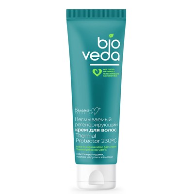 Белита-М BIOVEDA Несмываемый регенерирующий крем для волос Thermal Protector 230 °C 100г