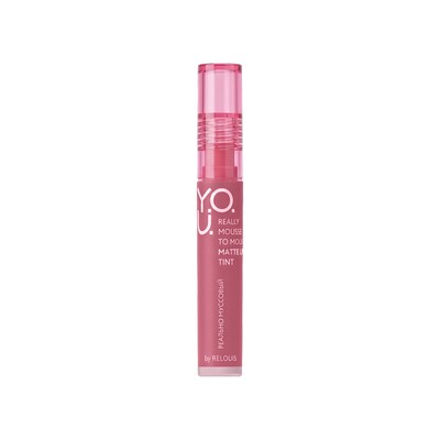 Relouis Тинт для губ матовый Y.O.U. Really Mousse to Mousse т.01 Muted Pink
