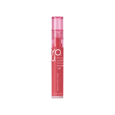 Relouis Тинт для губ матовый Y.O.U. Really Mousse to Mousse т.12 Muted Coral